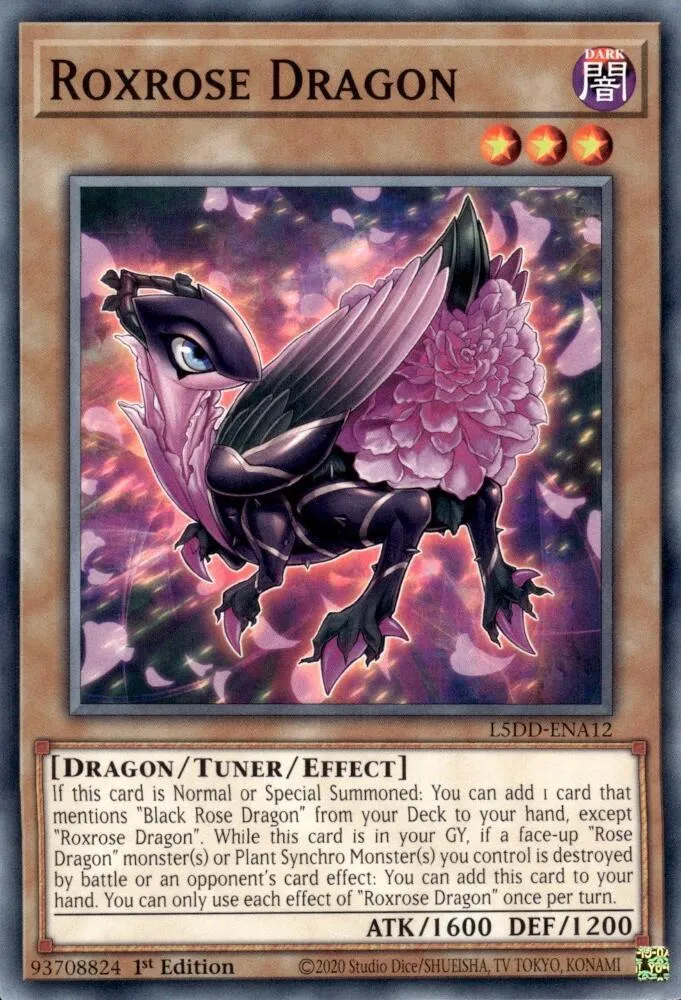 Roxrose Dragon — Legendary 5D's Decks — Yu-Gi-Oh!