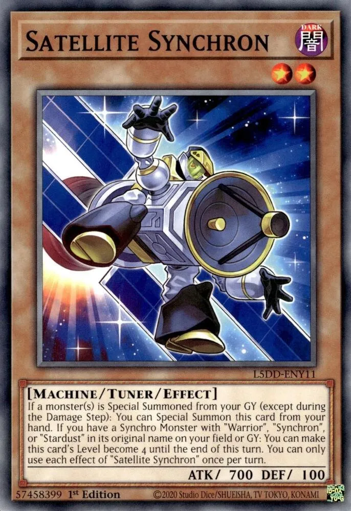 Satellite Synchron — Legendary 5D's Decks — Yu-Gi-Oh!