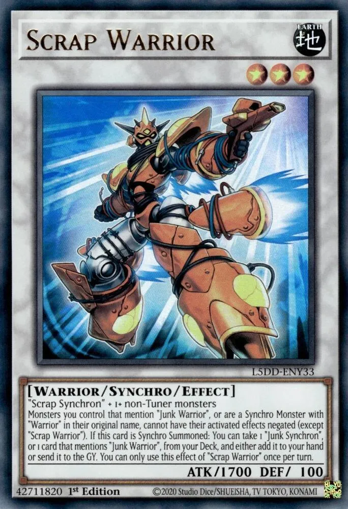 Scrap Warrior — Legendary 5D's Decks — Yu-Gi-Oh!