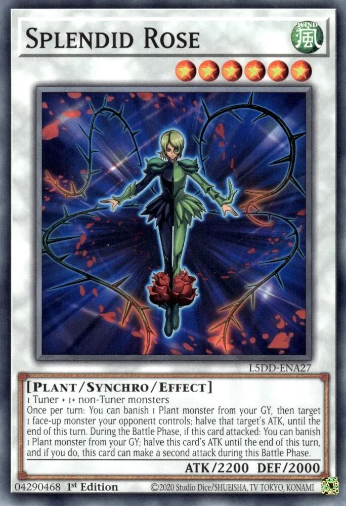 Splendid Rose — Legendary 5D's Decks — Yu-Gi-Oh!