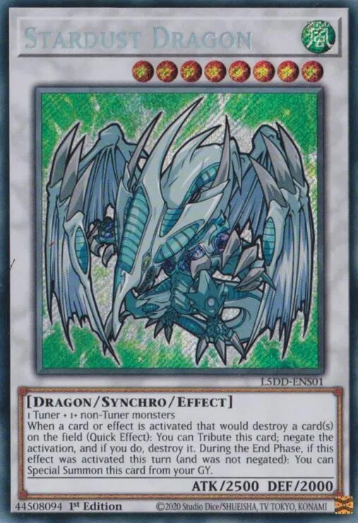 Stardust Dragon — Legendary 5D's Decks — Yu-Gi-Oh!