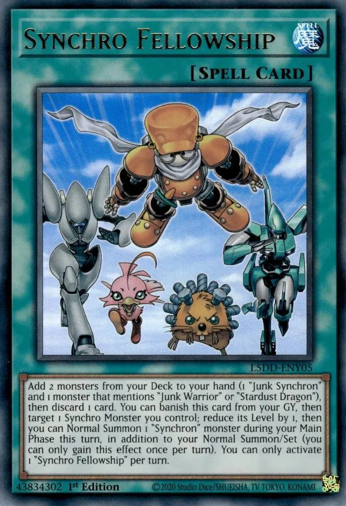 Synchro Fellowship — Legendary 5D's Decks — Yu-Gi-Oh!