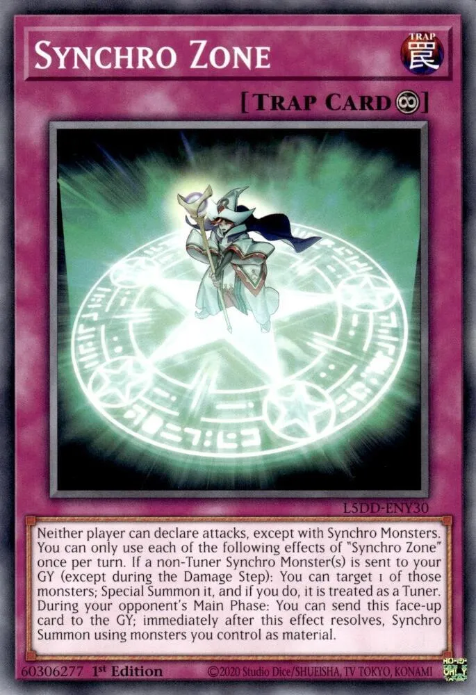 Synchro Zone — Legendary 5D's Decks — Yu-Gi-Oh!