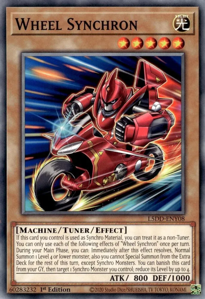 Wheel Synchron — Legendary 5D's Decks — Yu-Gi-Oh!