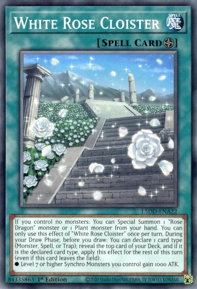 White Rose Cloister — Legendary 5D's Decks — Yu-Gi-Oh!