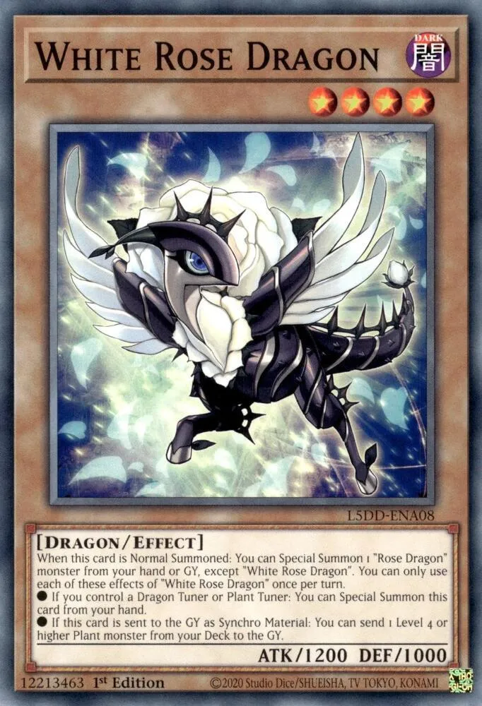 White Rose Dragon — Legendary 5D's Decks — Yu-Gi-Oh!