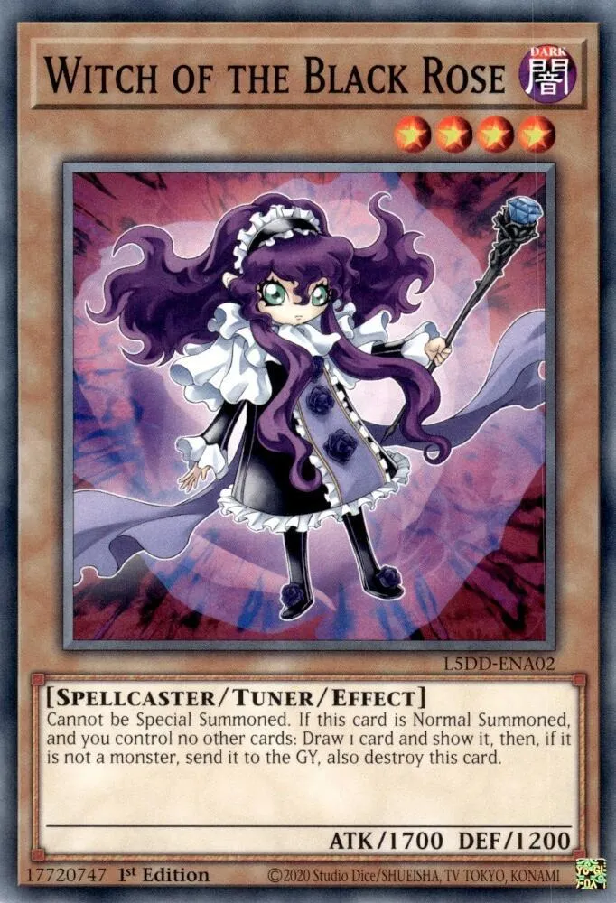 Witch of the Black Rose — Legendary 5D's Decks — Yu-Gi-Oh!