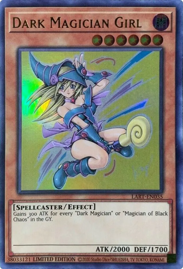 Dark Magician Girl — Lost Art Promos — Yu-Gi-Oh!