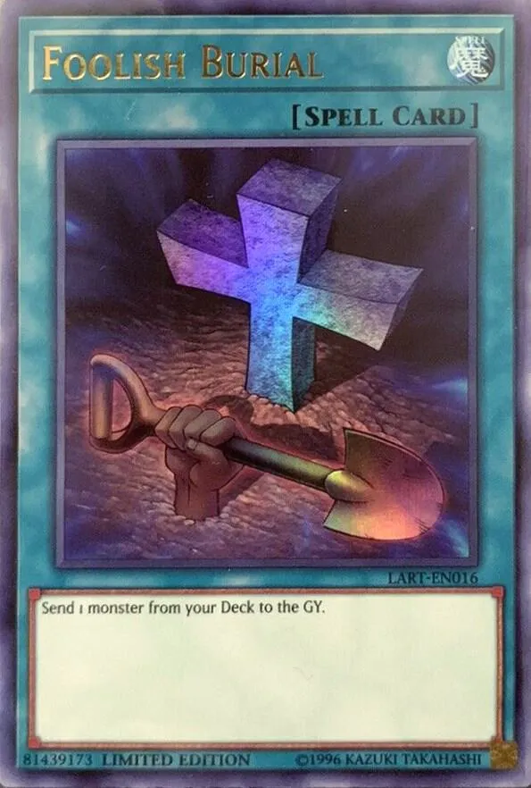 Foolish Burial — Lost Art Promos — Yu-Gi-Oh!
