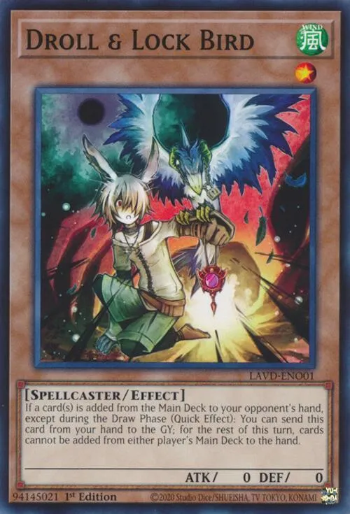Droll & Lock Bird — Legendary Arc-V Decks — Yu-Gi-Oh!