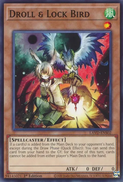Hurluberlu et Oiseau de Verrouillage — Legendary Arc-V Decks — Yu-Gi-Oh!