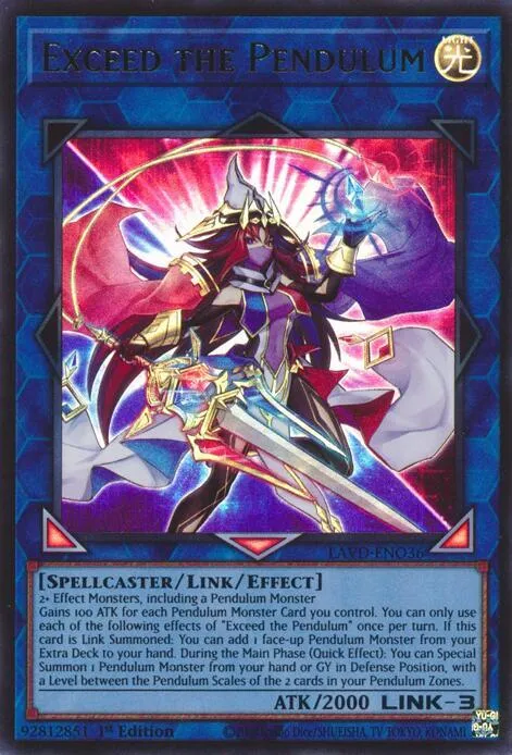 Dépassement du Pendule — Legendary Arc-V Decks — Yu-Gi-Oh!