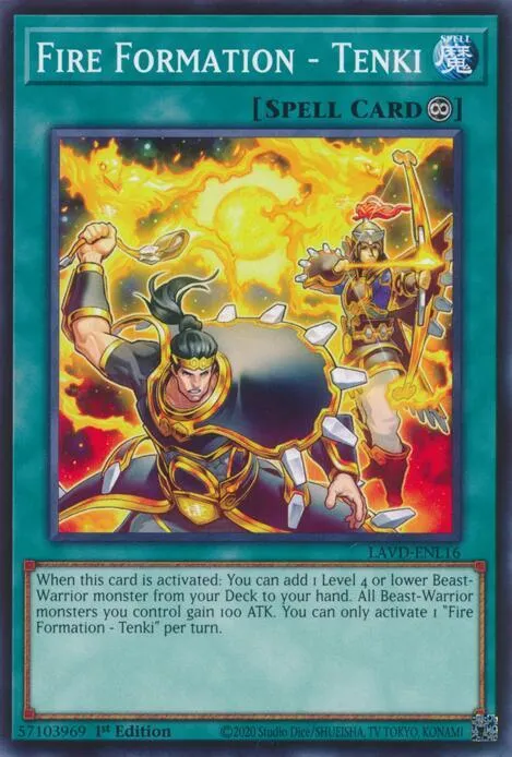 Fire Formation - Tenki — Legendary Arc-V Decks — Yu-Gi-Oh!