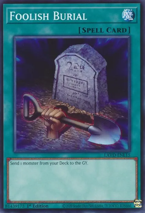 Foolish Burial — Legendary Arc-V Decks — Yu-Gi-Oh!