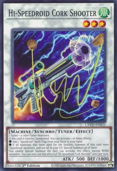 Tireur de Bouchon Grande Vitesseroid from Legendary Arc-V Decks - Yu-Gi-Oh!