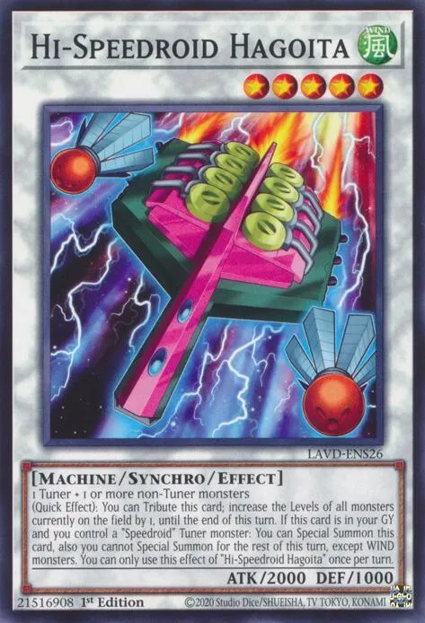 Hagoita Grande Vitesseroid — Legendary Arc-V Decks — Yu-Gi-Oh!