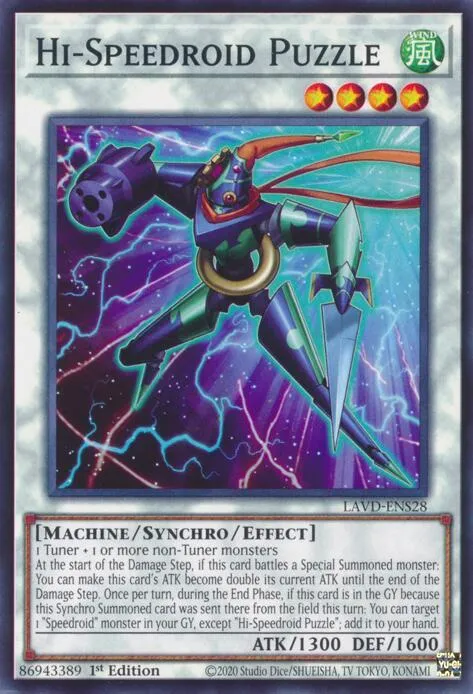 Puzzle Grande Vitesseroid — Legendary Arc-V Decks — Yu-Gi-Oh!