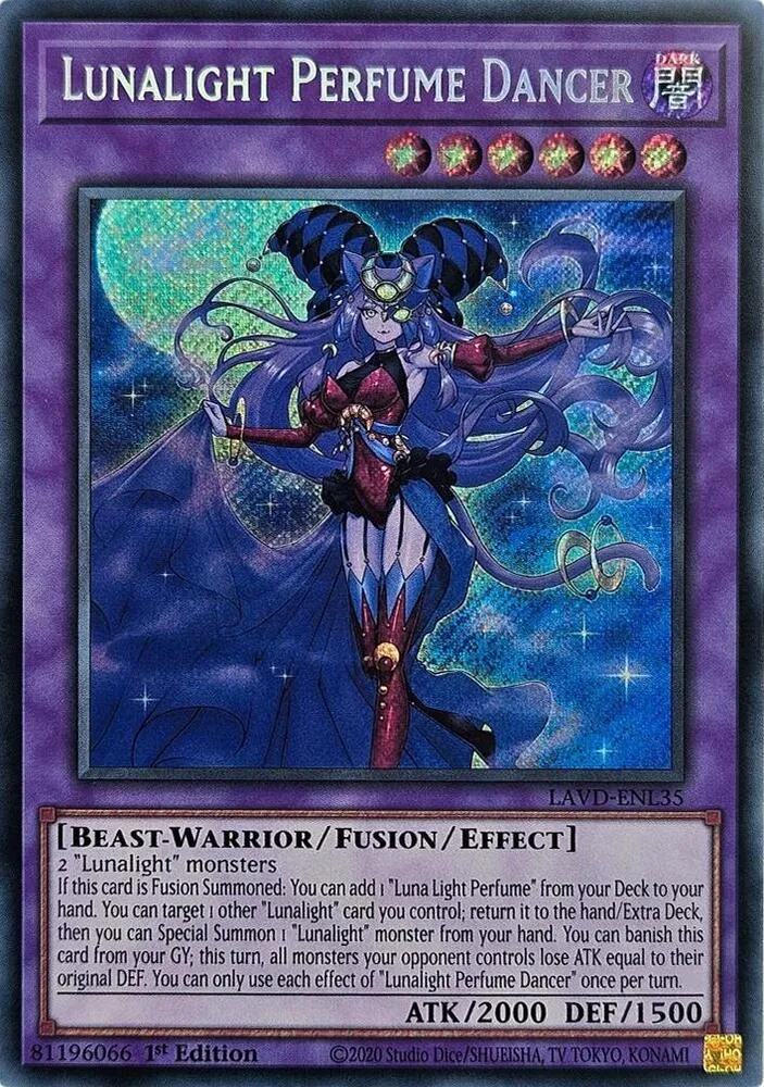 Lunalight Perfume Dancer — Legendary Arc-V Decks — Yu-Gi-Oh!