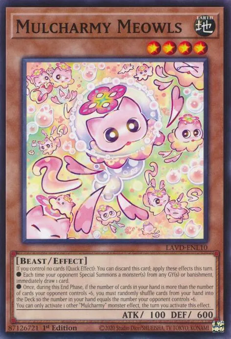 Mulcharmy Meowls — Legendary Arc-V Decks — Yu-Gi-Oh!
