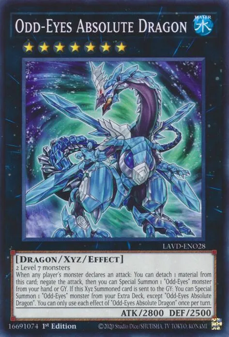 Dragon Suprême aux Yeux Impairs — Legendary Arc-V Decks — Yu-Gi-Oh!