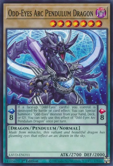 Odd-Eyes Arc Pendulum Dragon — Legendary Arc-V Decks — Yu-Gi-Oh!