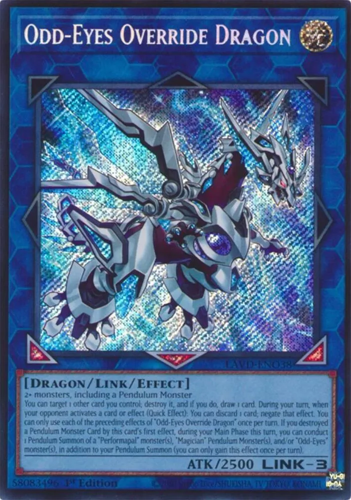 Odd-Eyes Override Dragon — Legendary Arc-V Decks — Yu-Gi-Oh!