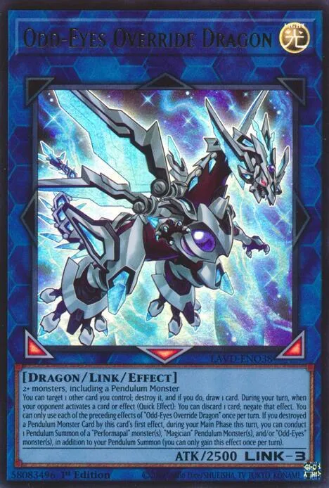 Odd-Eyes Override Dragon — Legendary Arc-V Decks — Yu-Gi-Oh!