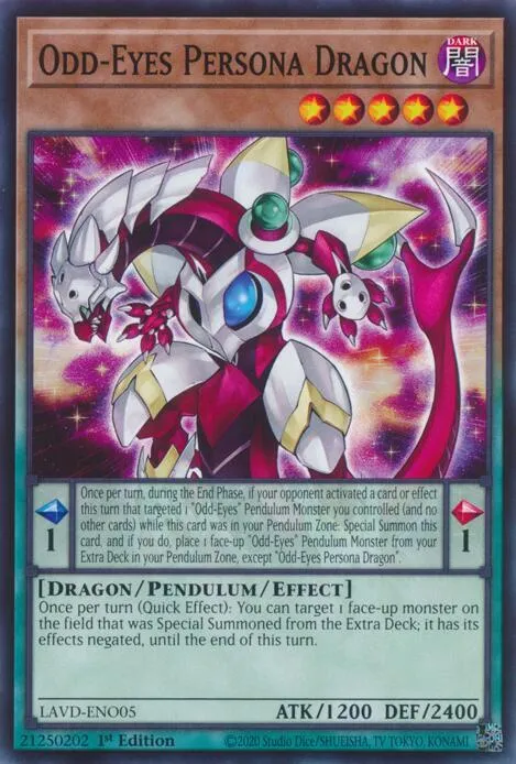 Odd-Eyes Persona Dragon — Legendary Arc-V Decks — Yu-Gi-Oh!