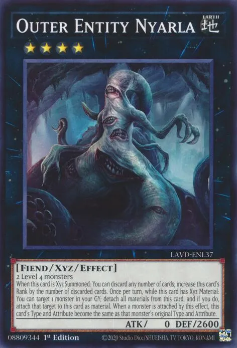Outer Entity Nyarla — Legendary Arc-V Decks — Yu-Gi-Oh!