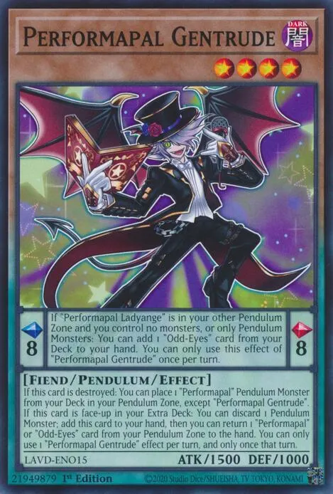 Gentrude Potartiste — Legendary Arc-V Decks — Yu-Gi-Oh!
