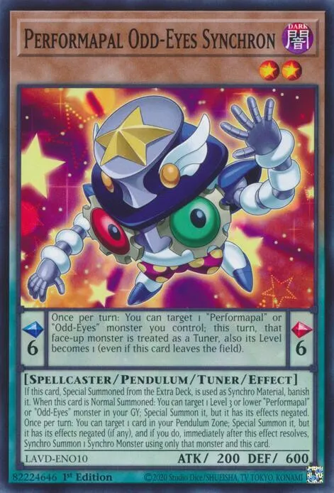 Performapal Odd-Eyes Synchron — Legendary Arc-V Decks — Yu-Gi-Oh!