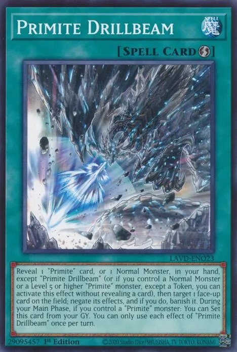 Primite Drillbeam — Legendary Arc-V Decks — Yu-Gi-Oh!