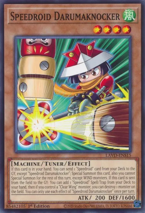 Frappeur de Daruma Vitesseroid — Legendary Arc-V Decks — Yu-Gi-Oh!
