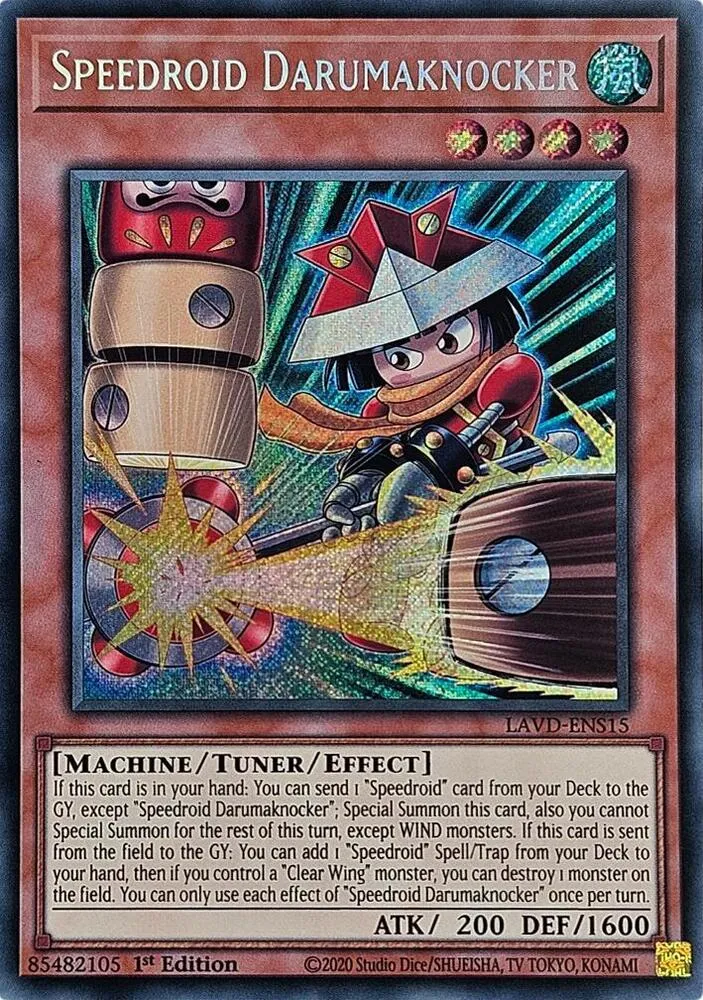 Speedroid Darumaknocker — Legendary Arc-V Decks — Yu-Gi-Oh!