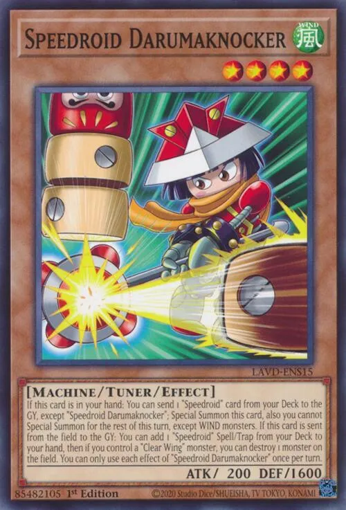 Frappeur de Daruma Vitesseroid — Legendary Arc-V Decks — Yu-Gi-Oh!