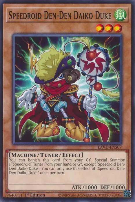 Duc Den-Den Daiko Vitesseroid — Legendary Arc-V Decks — Yu-Gi-Oh!