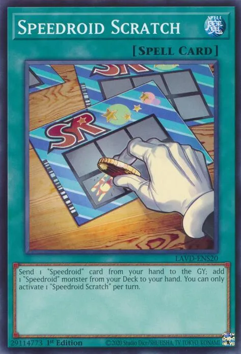 Égratignure Vitesseroid — Legendary Arc-V Decks — Yu-Gi-Oh!