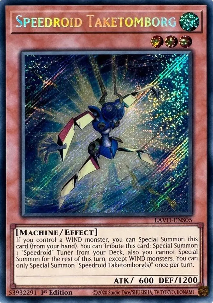 Speedroid Taketomborg — Legendary Arc-V Decks — Yu-Gi-Oh!