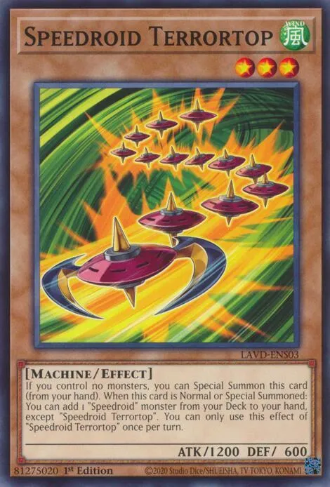 Terrortop Vitesseroid — Legendary Arc-V Decks — Yu-Gi-Oh!