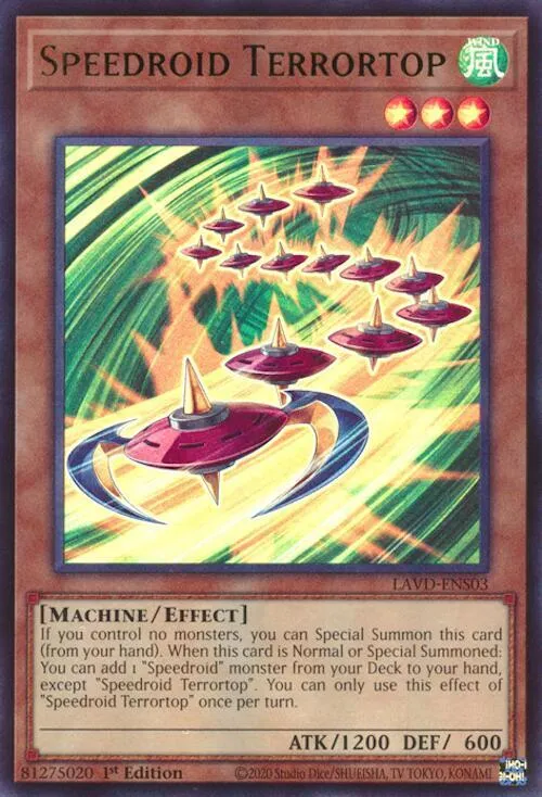 Terrortop Vitesseroid — Legendary Arc-V Decks — Yu-Gi-Oh!