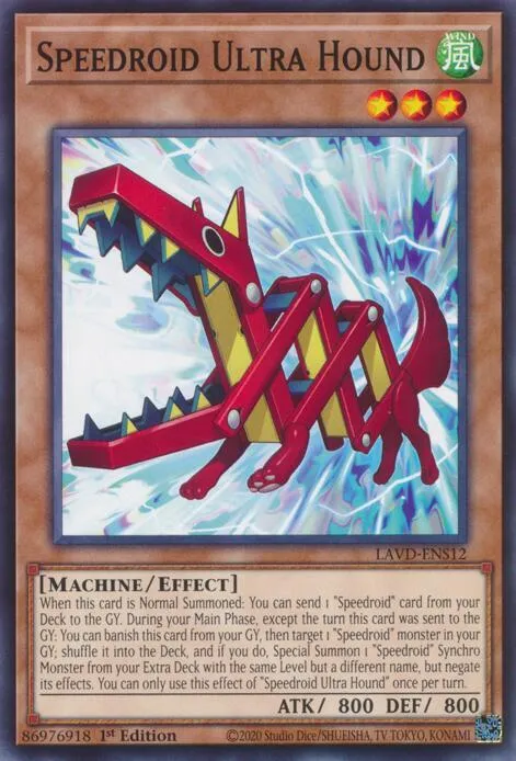 Chien de Meute Ultra Vitesseroid — Legendary Arc-V Decks — Yu-Gi-Oh!