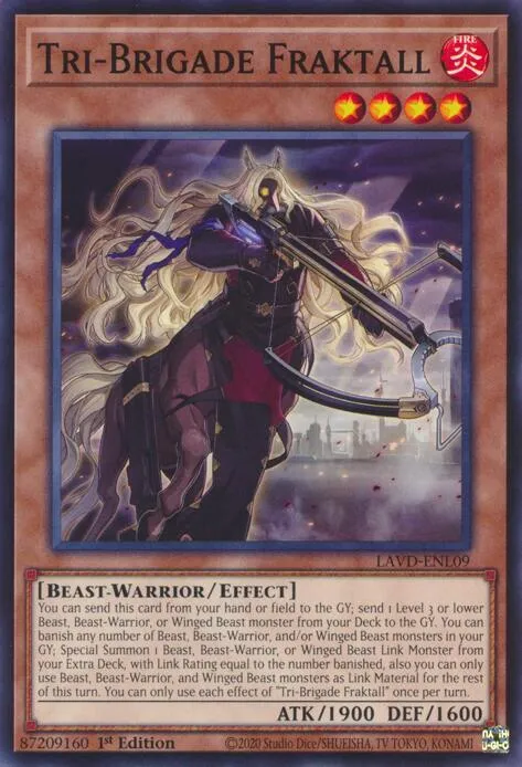 Tri-Brigade Fraktall — Legendary Arc-V Decks — Yu-Gi-Oh!
