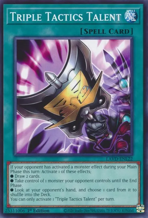Triple Tactics Talent — Legendary Arc-V Decks — Yu-Gi-Oh!
