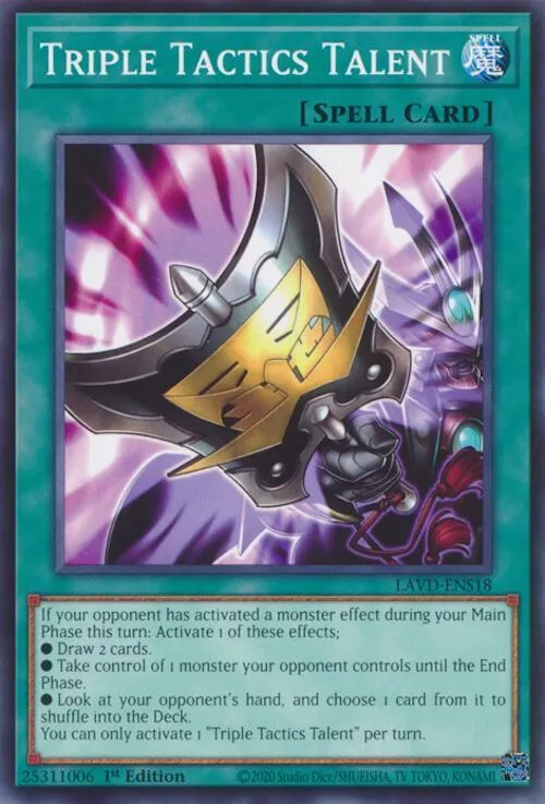 Triple Tactics Talent — Legendary Arc-V Decks — Yu-Gi-Oh!