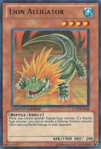 Lion Alligator — Legendary Collection 2: The Duel Academy Years — Yu-Gi-Oh!