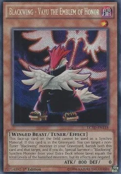 Blackwing - Vayu the Emblem of Honor — Legendary Collection 5D's: Mega Pack — Yu-Gi-Oh!