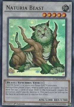 Naturia Beast — Legendary Collection 5D's: Mega Pack — Yu-Gi-Oh!