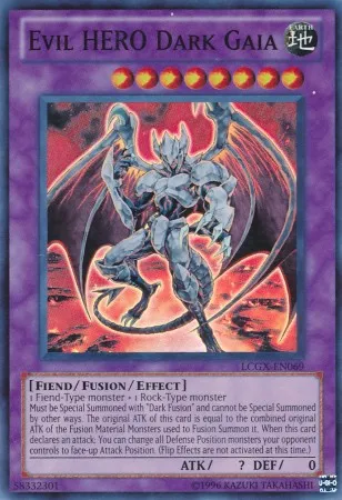 Evil HERO Dark Gaia — Legendary Collection 2: Mega Pack - Unlimited — Yu-Gi-Oh!