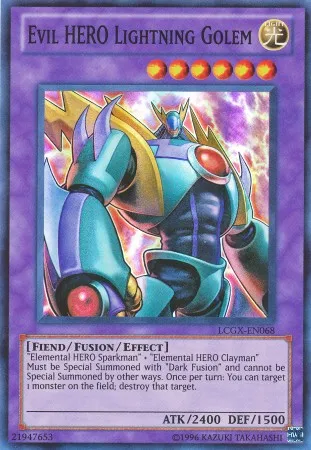 Evil HERO Lightning Golem — Legendary Collection 2: Mega Pack - Unlimited — Yu-Gi-Oh!