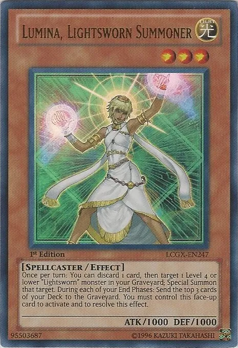Lumina, Lightsworn Summoner — Legendary Collection 2: Mega Pack — Yu-Gi-Oh!